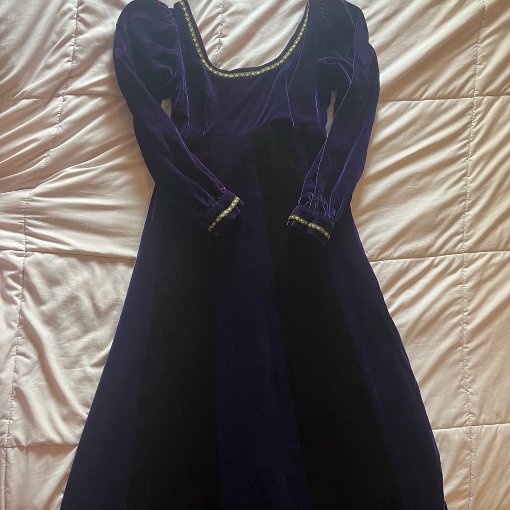 1970s does Renaissance Dress - Picture 3 of 6